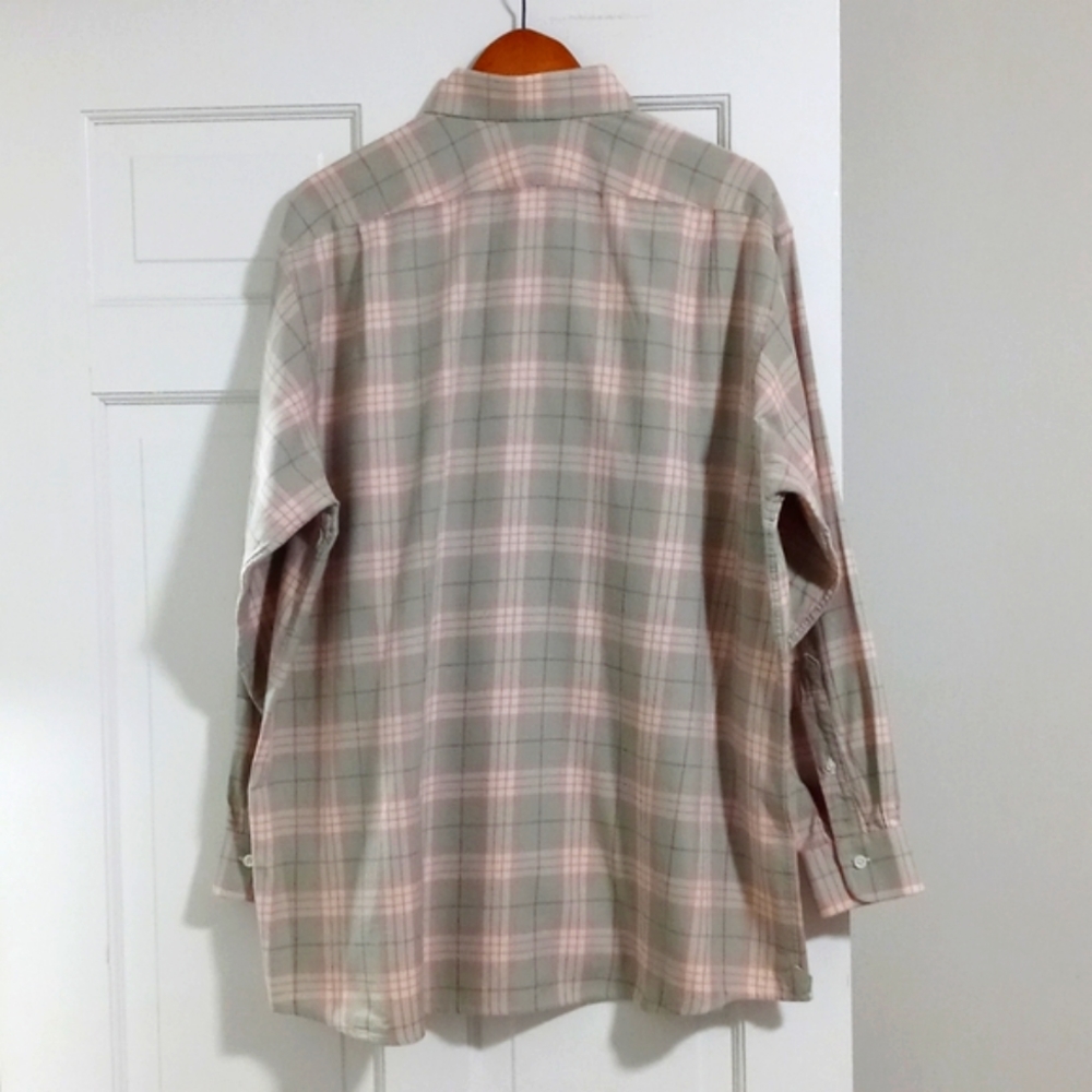 🔴SOLD🔴🔅Proper Cloth🔅 - Men's Check Plaid Flannel L/S Button Down - Picture 2 of 13